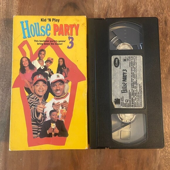 House Party 3 (VHS, 1994) Kid N' Play 90s Cult Comedy Bernie Mac Rare Tested - Picture 5 of 5